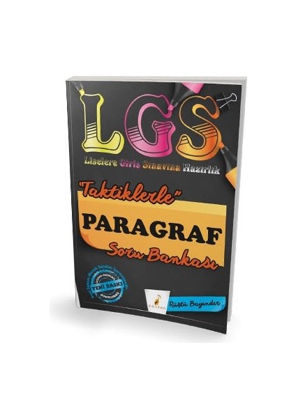 Lgs Liselere Giriş Sınavına Hazırlık Taktiklerle Paragraf Soru Bankası