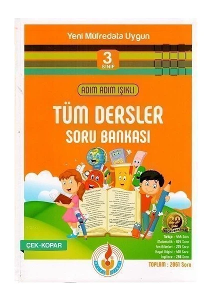 Bilal Işıklı Yayınları 3. Sınıf Tüm Dersler Soru Bankası