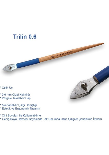 Pratikpen New Age Serisi Trilin 0.6 mm