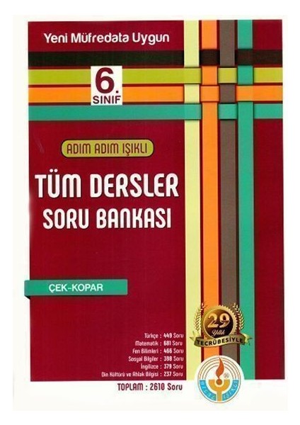 Bilal Işıklı Yayınları 6. Sınıf Tüm Dersler Soru Bankası