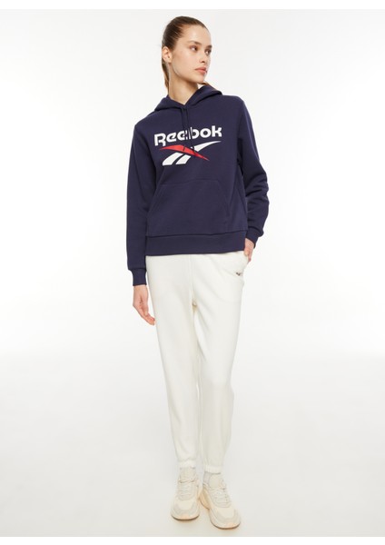 Lacivert Kadın Yuvarlak Yaka Sweatshirt IQ4428 Rı Bl Fleece Hoodıe fiyatları