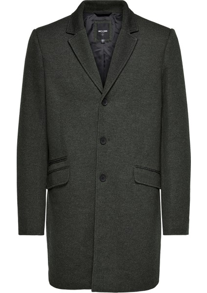 Only & Sons Haki Erkek Kaban 22016665_ONSJULIAN Kıng Coat In Otw