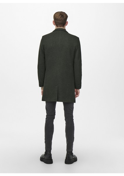 Only & Sons Haki Erkek Kaban 22016665_ONSJULIAN Kıng Coat In Otw