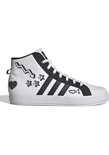 ADİDAS BRAVADA 2.0 MID ID7353 ERKEK FTWWHT/CBLACK/CBLACK Günlük Sneaker Ayakkabı