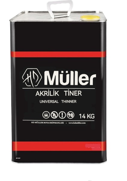 Akrilik Unıversal Tiner 14 kg