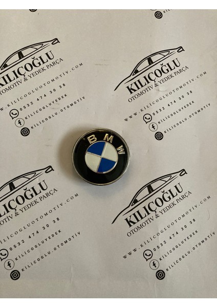 Kılıçoğlu YYO Bmw F10 F20 F30 Jant Göbeği Arma 65MM Jant Göbeği Uyumlu 1 Adet Gönderilecektir