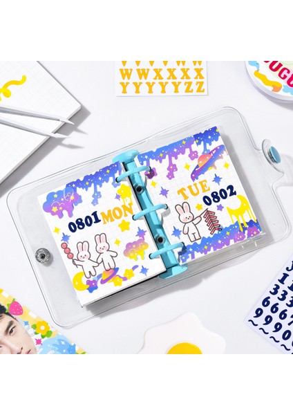 2-C Mohamm 2 Sayfa Numarası Harfler Alfabe Ekose Dekoratif Çıkartmalar Scrapbooking Fotoğraf Albümü Kart Yapımı Için Süt Günlüğü Dıy (Yurt Dışından) indirimleri