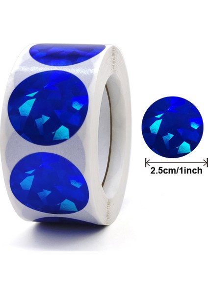 QY1987-300PCS 100-500PCS Renkli Yuvarlak Lazer Etiket Fırında Sarma Dekorasyon Yapışkan Etiket Düğün Dekorasyon Doğum Günü Partisi Hediye Paketleyici Sızdırmazlık (Yurt Dışından) fiyatları