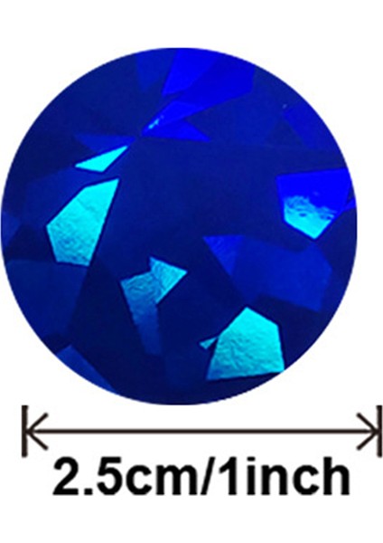 QY1987-300PCS 100-500PCS Renkli Yuvarlak Lazer Etiket Fırında Sarma Dekorasyon Yapışkan Etiket Düğün Dekorasyon Doğum Günü Partisi Hediye Paketleyici Sızdırmazlık (Yurt Dışından) modelleri