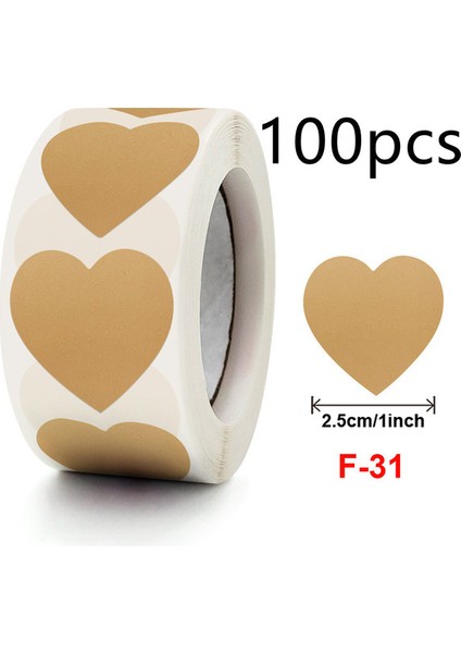 100 Adet Stil 6 100/500 Adet Renkli Yuvarlak/kalp Şekli Çıkartmalar Çocuklar Için Ödül Etiket Kodlama Noktalar Etiket Sevgililer Günü Aşk Etiket Hediye Dekor (Yurt Dışından)