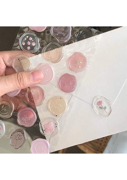 Deniz 18 Adet Vintage Mühür Mumu Damga Çıkartmalar Dıy Scrapbooking Dergisi Planlayıcısı Süslemeleri Kore Kırtasiye Zarf Sızdırmazlık Etiketleri (Yurt Dışından) fiyatları