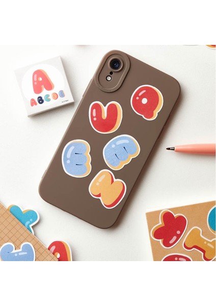 52 Adet Numarası Imoon 50/52 Adet Renkli Sevimli Alfabe Numarası Dekoratif Sticker Kendinden Yapışkanlı Harfler Çocuklar Için Scrapbooking Dergisi Malzemeleri (Yurt Dışından)