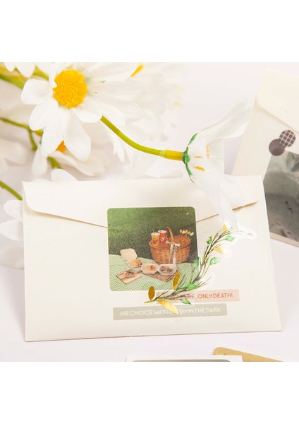 C Dimi 30 Sayfa Üç Izgara Şerit Ins Çıkartmalar Düşen Güneş Gölge Happy Hour Yapışkanlı Etiket Yaratıcı Scrapbooking Kırtasiye (Yurt Dışından)