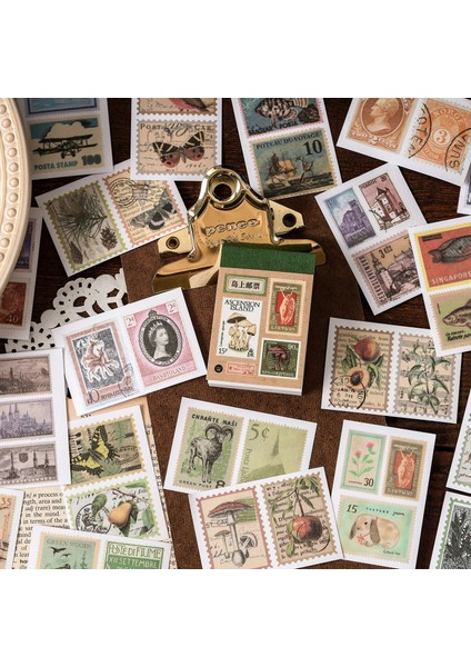 D Nedıe 50 Desenler Karalama Defteri Çıkartmaları Vintage Mini Kitap Dekor Önemsiz Dergisi Kolaj Yaratıcı Kırtasiye Estetik Çiçek Çıkartmalar (Yurt Dışından) modelleri