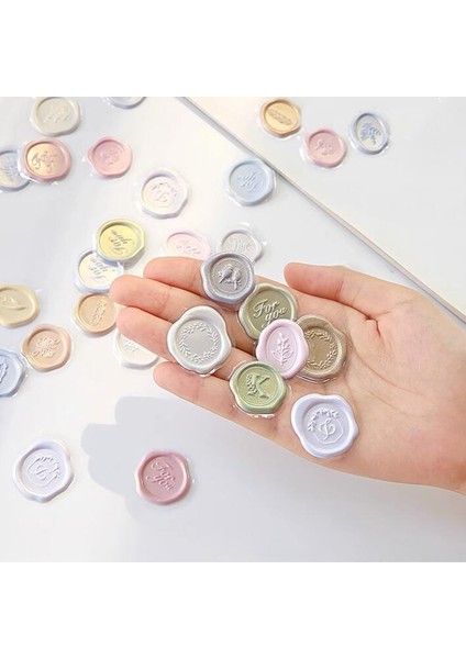 Yeşil 18 Adet/takım Vintage Etiket Mum Mühürleri Damga Çıkartmalar Kawaii Zarflar Sızdırmazlık Etiketleri Dıy Scrapbooking Dergisi Planlayıcısı Yapışkan Etiketler (Yurt Dışından) fırsatları