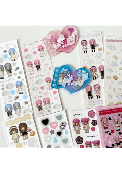 5 Adet Set Skysonıc Bobo Mercan Tam Set Serisi Dekoratif Çıkartmalar Tatlı Kız Alt Kore Kendi Başına Yap Çıkartma Dergisi Önemsiz Gündem Kırtasiye Kaynağı (Yurt Dışından) modelleri