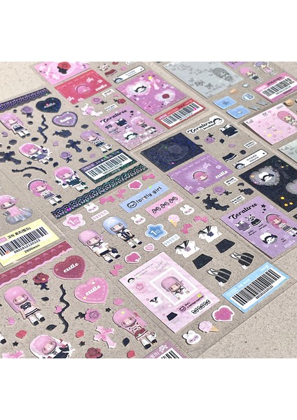 5 Adet Set Skysonıc Bobo Mercan Tam Set Serisi Dekoratif Çıkartmalar Tatlı Kız Alt Kore Kendi Başına Yap Çıkartma Dergisi Önemsiz Gündem Kırtasiye Kaynağı (Yurt Dışından) indirimleri