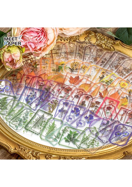 Stil 4 30 Adet Çiçek Yaprak Vintage Çıkartmalar Dekorasyon Için Estetik Pet Su Geçirmez Scrapbooking Kaynağı Kağıt Dergisi Planlayıcısı Kırtasiye (Yurt Dışından)