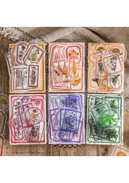 Stil 4 30 Adet Çiçek Yaprak Vintage Çıkartmalar Dekorasyon Için Estetik Pet Su Geçirmez Scrapbooking Kaynağı Kağıt Dergisi Planlayıcısı Kırtasiye (Yurt Dışından)