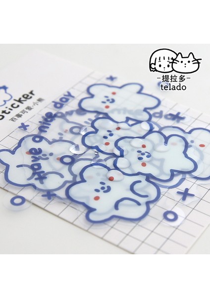 Fotoğraf Olarak 40 Adet Pet Etiket Yaratıcı Sevimli Hayvanlar Scrapbooking Kırtasiye Okul Malzemeleri Çıkartmalar Çocuk Kız Kişiselleştirilmiş Yaratıcı (Yurt Dışından) fırsatları