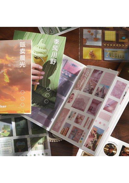 F Çıkartmalar Kitap Manzara Dekoratif Çıkartma Filmi Gösterim Mühür Dıy Günlüğü Planlayıcısı Karalama Defteri Albümü Okul Malzemeleri Kırtasiye (Yurt Dışından) fiyatları