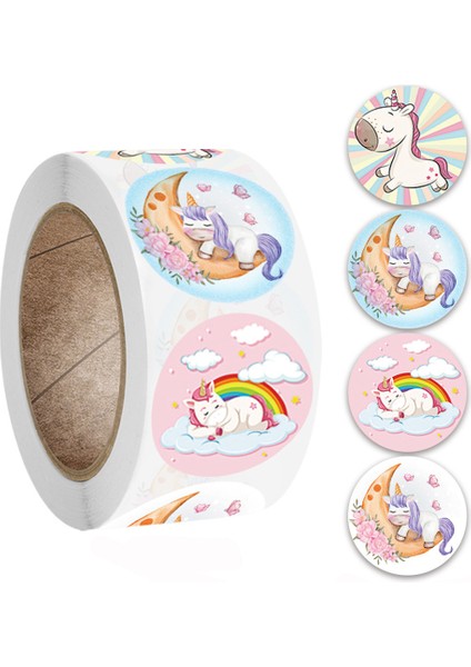 QY839-100 Adet 50-500 Adet Sevimli Çocuklar Karikatür Hayvanlar Etiketleri Çıkartmalar Hediye Paketi Kartı Doğum Günü Partisi Sarma Çocuk Öğretim (Yurt Dışından) fırsatları