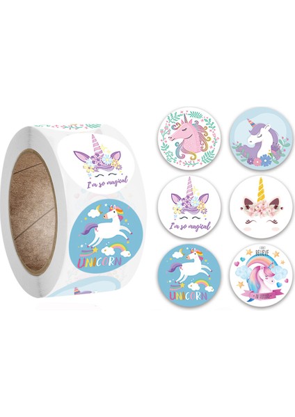 QY839-100 Adet 50-500 Adet Sevimli Çocuklar Karikatür Hayvanlar Etiketleri Çıkartmalar Hediye Paketi Kartı Doğum Günü Partisi Sarma Çocuk Öğretim (Yurt Dışından) indirimleri