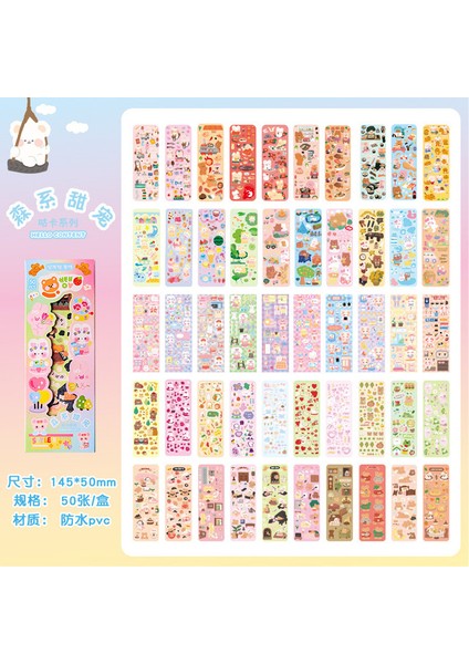 50 Adet D Skysonıc Yeni Bobo 50 Adet Önemsiz Dergisi Çıkartmalar Dekor Scrapbooking Etikel Idol Kpop Kırtasiye Kartpostallar Kawaii Etiket Kaynağı (Yurt Dışından)