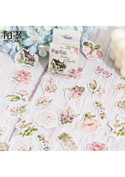 C 45 Adet/grup Vintage Çıkartmalar Scrapbooking Malzemeleri Yapışkanlı Planlayıcı Etiketleri Günlük Defteri Fotoğraf Albümü Deco Kırtasiye (Yurt Dışından)