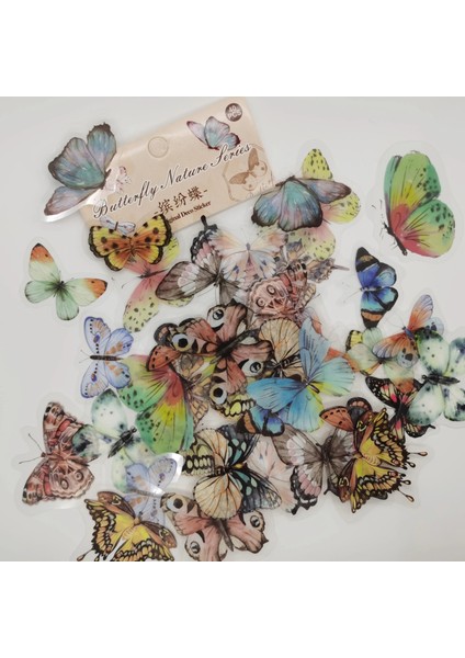 Stil 6 40 Adet Renkli Kelebek Koleksiyonu Malzeme Etiket Dıy Scrapbooking Albümü Önemsiz Günlüğü Günlüğü Mutlu Planlayıcı Dekorasyon Çıkartmaları (Yurt Dışından) modelleri