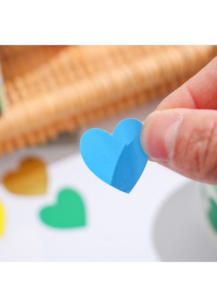 Açık Mavi 500 Adet/rulo Aşk Kalp Şeklinde Etiket Mühür Etiketleri Zanaat Doğum Günü Partisi Hediye Paketleme Için Sevimli Kırtasiye Etiket Scrapbooking (Yurt Dışından) fırsatları