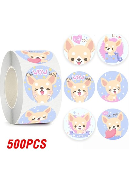 QY2237-500PCS 100-500PCS Karikatür Hayvan Ödül Çıkartmaları Çocuklar Için Sevimli Hediye Dekor Çıkartmaları Etiketler Okul Teşvik Çocuk Kırtasiye Çıkartmaları (Yurt Dışından)