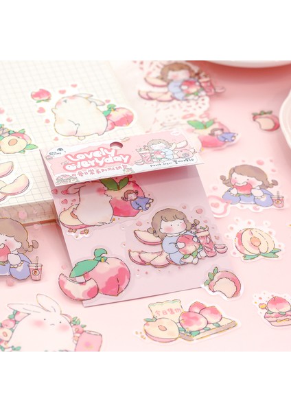 D 30 Adet/torba Pvc Etiket Kawaii Sevimli Çıkartmalar Paketi Dekorasyon Estetik Dergisi Scrapbooking Çıkartmaları Önemsiz Araba Çıkartmaları Kaçak Çocuklar (Yurt Dışından) modelleri