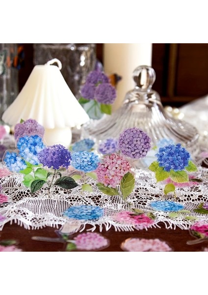 Bir Mohamm 100 Adet Bitki Çiçek Gül Ayçiçeği Pet Çıkartmalar Dekoratif Çıkartmalar Kolaj Scrapbooking Dıy Günlük Kaydı Hediye Çıkartmaları (Yurt Dışından)