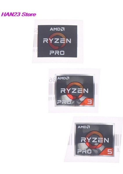 1pc 1.9x1.6cm Amd Işlemci Serisi Etiket Athlon Ryzen R 3 5 7 Logo Pro7 Nesil Etiket (Yurt Dışından) fırsatları