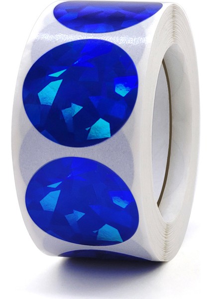 QY1981-100PCS 100-500PCS Renkli Yuvarlak Lazer Etiket Fırında Sarma Dekorasyon Yapışkan Etiket Düğün Dekorasyon Doğum Günü Partisi Hediye Paketleyici Sızdırmazlık (Yurt Dışından) fırsatları