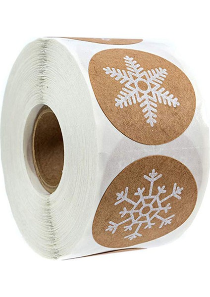 QY555-100 Adet 100-500 Adet 6 Tasarımlar 1 Inç Noel Tema Mühür Etiketleri Çıkartmalar Dıy Hediye Pişirme Paketi Zarf Kırtasiye Dekorasyon (Yurt Dışından)