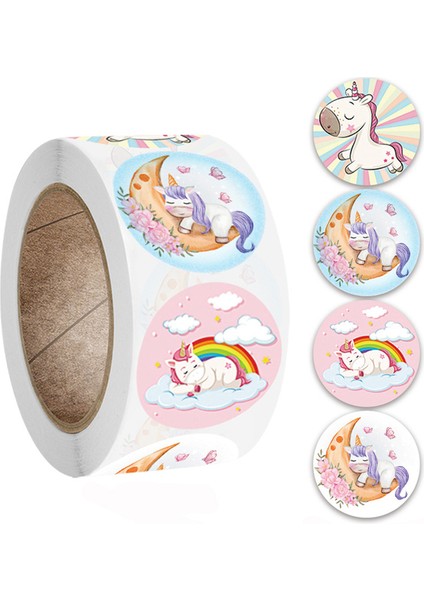 QY839-50 Adet 50-500 Adet Sevimli Çocuklar Karikatür Hayvanlar Etiketleri Çıkartmalar Hediye Paketi Kartı Doğum Günü Partisi Sarma Çocuk Öğretim (Yurt Dışından)