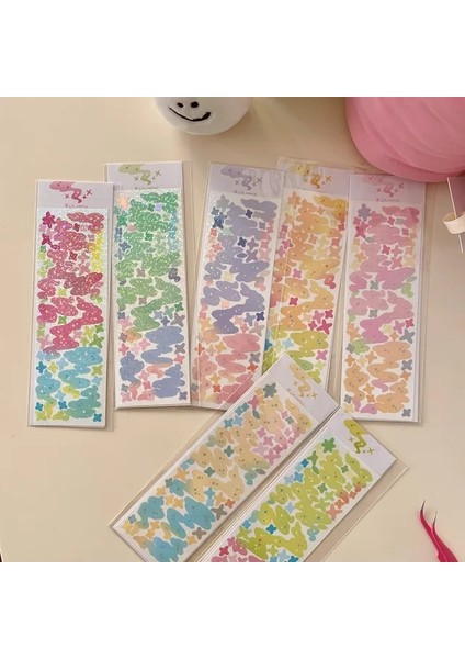 7 Adet Mınkys Yeni Varış 3 Adet 6 Adet Kawaii Ayı Şerit Lazer Bling Çıkartmalar Dıy Karalama Defteri Çıkartmalar Konfeti Dekorasyon Dıy Fotoğraf Çerçevesi (Yurt Dışından)