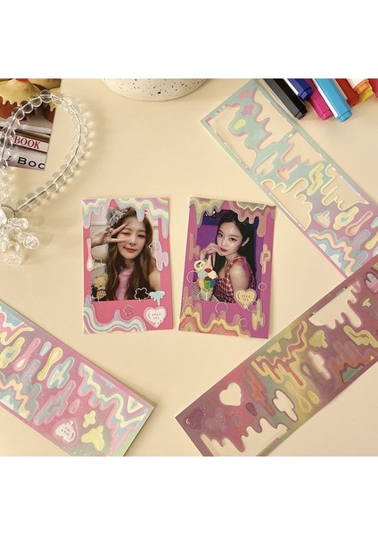 7 Adet Mınkys Yeni Varış 3 Adet 6 Adet Kawaii Ayı Şerit Lazer Bling Çıkartmalar Dıy Karalama Defteri Çıkartmalar Konfeti Dekorasyon Dıy Fotoğraf Çerçevesi (Yurt Dışından) fiyatları