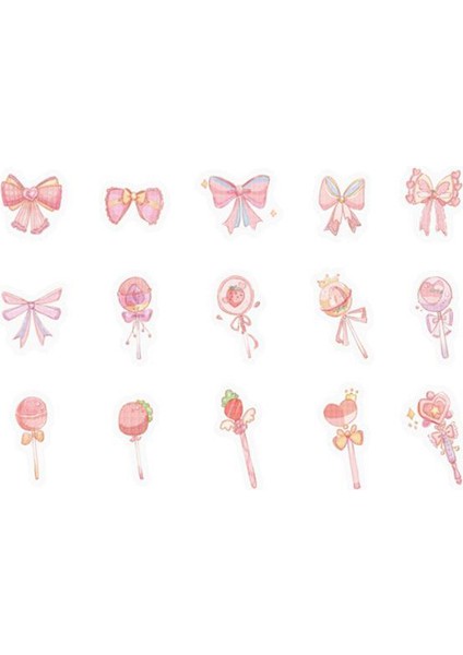 005 Dıy 30 Adet Rüya Sihirli Yay Değneklerini Kızlar Su Geçirmez Dekoratif Sanat Çıkartmaları (Yurt Dışından) fiyatları