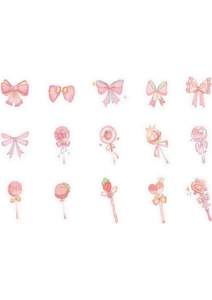 005 Dıy 30 Adet Rüya Sihirli Yay Değneklerini Kızlar Su Geçirmez Dekoratif Sanat Çıkartmaları (Yurt Dışından) modelleri