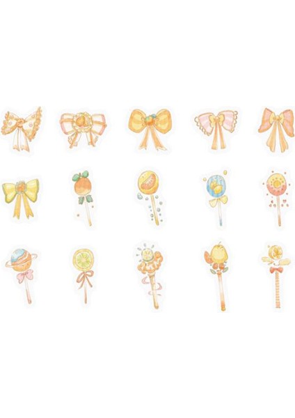 005 Dıy 30 Adet Rüya Sihirli Yay Değneklerini Kızlar Su Geçirmez Dekoratif Sanat Çıkartmaları (Yurt Dışından) indirimleri