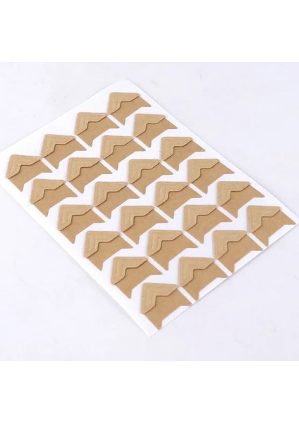 Kraft Paper5 Yaprak 120 Adet/grup 5 Yaprak Dıy Vintage Köşe Kraft Kağıt Çıkartmalar Fotoğraf Albümü Çerçeve Dekorasyon Scrapbooking Resim Dekoru Koruyun (Yurt Dışından)