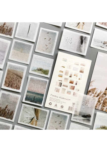 Aşk Van Gogh 50 Adet/paket Günlüğü Çıkartmalar Estetik Çıkartmalar Dekoratif Dıy Kare Kağıt Çıkartmalar Çocuklar Için Kırtasiye Pul Scrapbooking Kaynağı (Yurt Dışından)