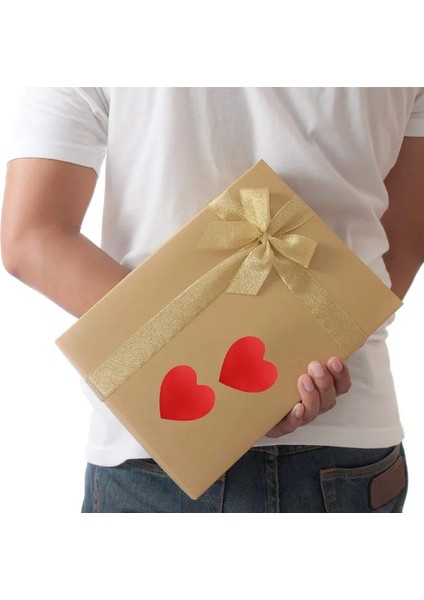 Pembe-50 Adet Kırmızı Çıkartmalar Kalp Şekli Mühür Etiketleri Paket ve Düğün Dekorasyon Kırtasiye Sticker Için 50 Etiket Çıkartmalar Scrapbooking (Yurt Dışından) fırsatları