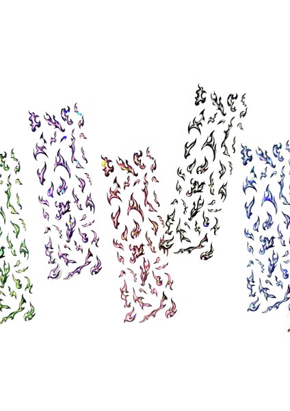 Stil 3 Alev Etiket Ins Kore Lazer El Hesabı Guka Dıy Dekorasyon Malzemesi Pet (Yurt Dışından) fırsatları