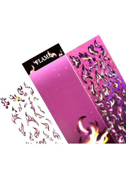 Stil 3 Alev Etiket Ins Kore Lazer El Hesabı Guka Dıy Dekorasyon Malzemesi Pet (Yurt Dışından) indirimleri