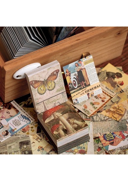 400 Yaprak 400 Adet Vintage Karalama Defteri Malzeme Kağıt Paketi Sanat Boyama Diy Dekorasyon Scrapbooking Planlayıcısı Dergisi Günlüğü Vintage Kolaj (Yurt Dışından) fırsatları