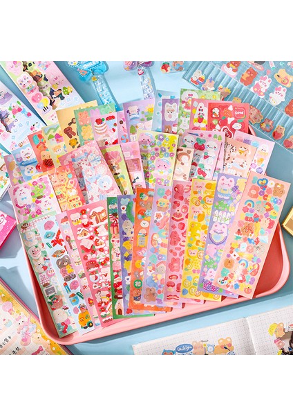 50 Adet C Skysonıc Yeni Bobo 50 Adet Önemsiz Dergisi Çıkartmalar Dekor Scrapbooking Etikel Idol Kpop Kırtasiye Kartpostallar Kawaii Etiket Kaynağı (Yurt Dışından) indirimleri